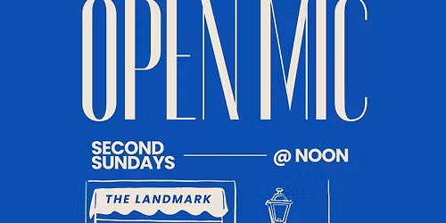 Open Mic \/ Second Sundays