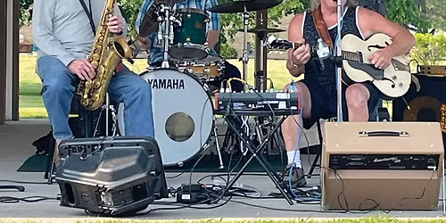 Stu with Professor & Friends @ Davison Eagles Palooza 