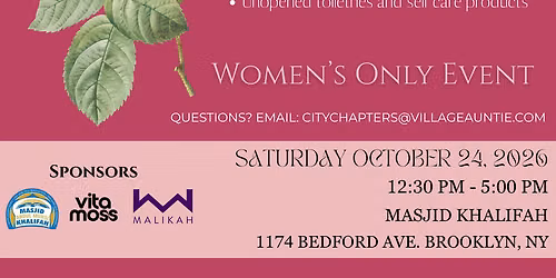 TOA NY\/ NJ Sisterhood\nPresents....\nA Modest Clothing Swap & \nSelf-Defense Workshop