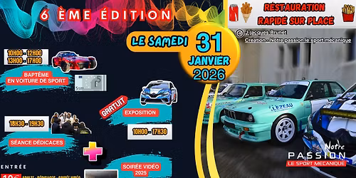 6\u00e8me Soir\u00e9e Vid\u00e9o + EXPO le 31 Janvier 2026