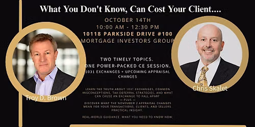 What You Don't Know, Can Cost Your Client....
