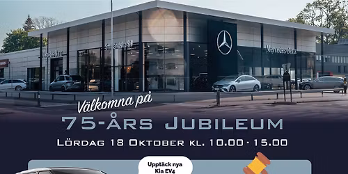 75-års jubileum på Småländska bil, Växjö