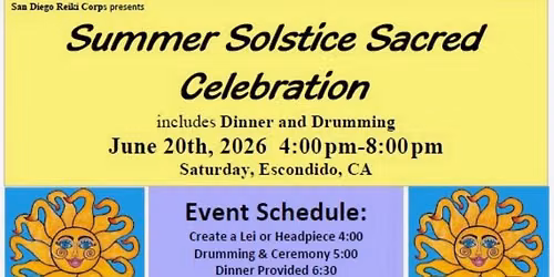 Summer Solstice Sacred Celebration