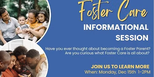 Foster Care Info Session