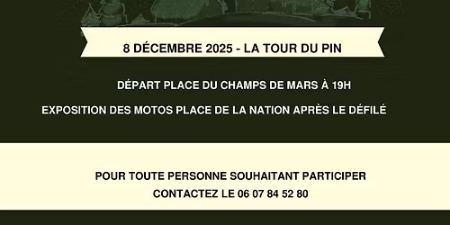 D\u00e9fil\u00e9 des P\u00e8res No\u00ebl en MOTO