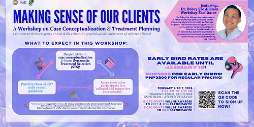 Making Sense of Our Clients: A Workshop on Case Conceptualization & Treatment Planning