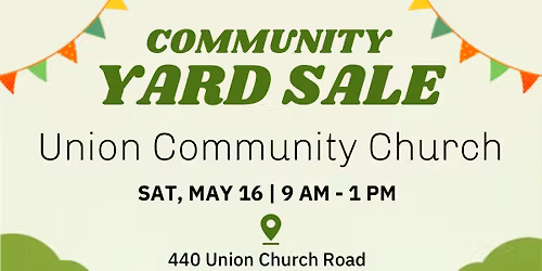 Community Yard Sale