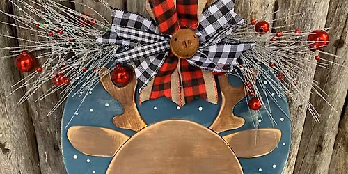 Holiday Reindeer Sign Workshop
