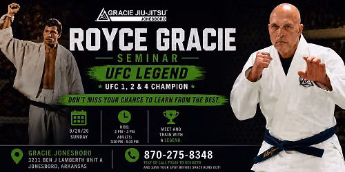 Royce Gracie Seminar