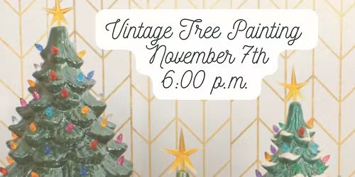 Vintage Tree Painting