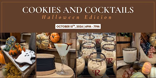 Cookies and Cocktails: Halloween Edition