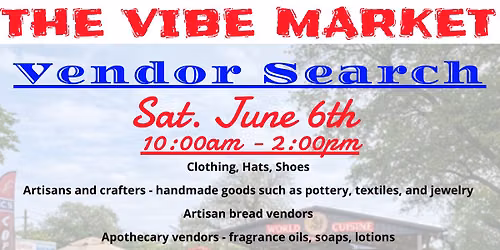 THE VIBE POP-UP MARKET