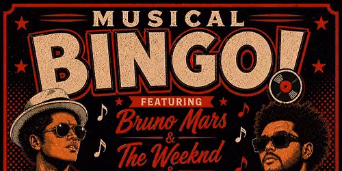 Bruno Mars, The Weeknd and Micheal Jackson Musical Bingo