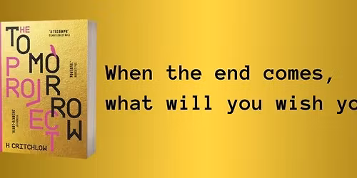 The Tomorrow Project - An Evening with Heather Critchlow