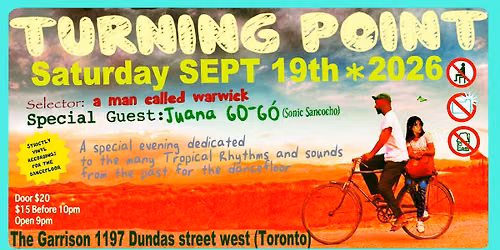 TURNING POINT SESSIONS \u2605 The BIG Return w\/ special guest: Juana Go-go'