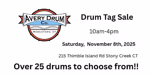Drum Tag Sale