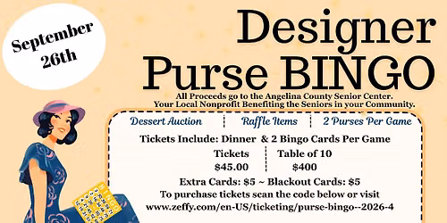 Designer Purse Bingo