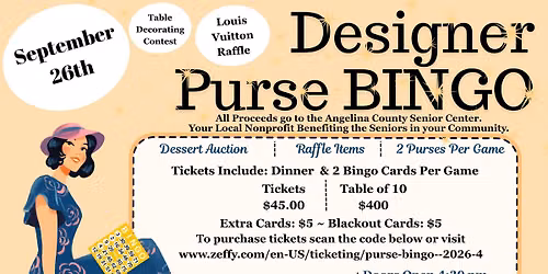 Designer Purse Bingo