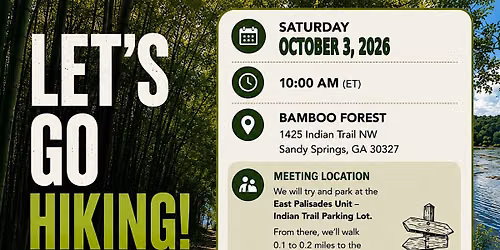 Shared Ummah Space Community Hike: Bamboo Forest
