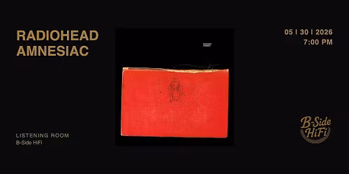 Radiohead \u2014 Amnesiac (2001)
