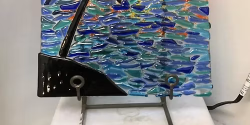 Adult Fused Glass Workshop: Island Sunset
