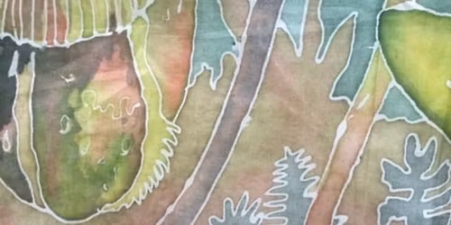 An Introduction to Silk Painting Workshop with an Autumn Theme \u00a370