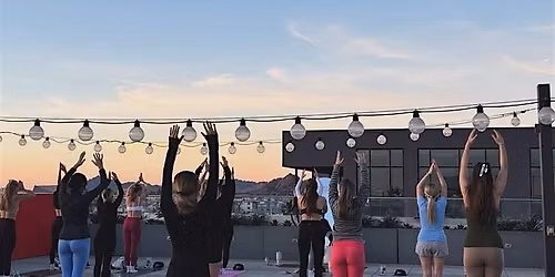 DC Gals Sunset Yoga