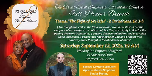 Prayer Brunch and Mental Health Symposium