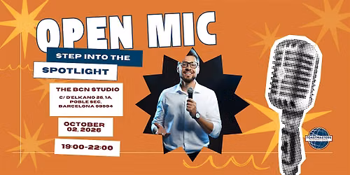 Open Mic Night \u2014 Toastmasters Barcelona