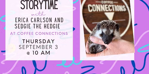 FREE Storytime with Erica Carlson