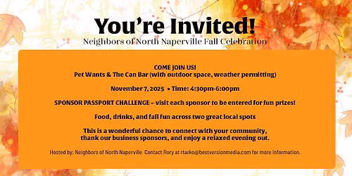 Neighbors of North Naperville Fall Celebration