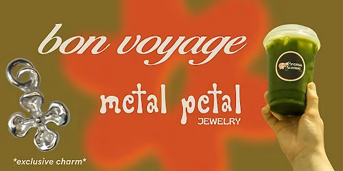 Bon Voyage Metal Petal Jewelry