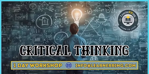 Critical Thinking Skills 1 Day Workshop |Oakland, CA