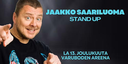 Jaakko Saariluoma \u2013 Stand Up Kirkkonummella la 13.12.