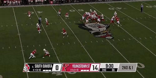 South Dakota Coyotes at Youngstown State Penguins Football at Stambaugh Stadium