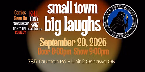 Small Town, Big Laughs \u2013 Live Stand-Up Comedy in Oshawa