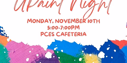 UPaint Family Night at PCES