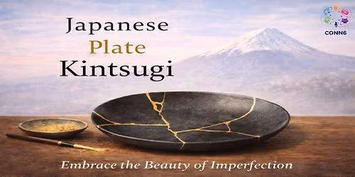 Japanese Plate Kintsugi