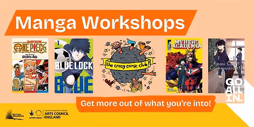 Go all in with West Sussex Libraries: Manga Workshops 11\u201314-year-olds