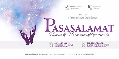 Pasasalamat: Hymns & Harmonies of Gratitude