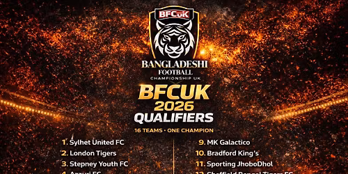 Bangladesh Football Championship UK 2026