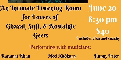 Ghazal and Sufi night with Chitra Mehta