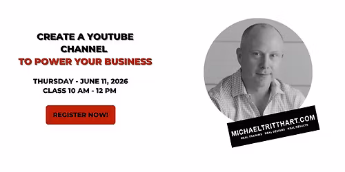 YouTube Channel to Power Your Business - in Dallas!