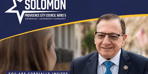 Solomon for Ward 5 Fundraiser 