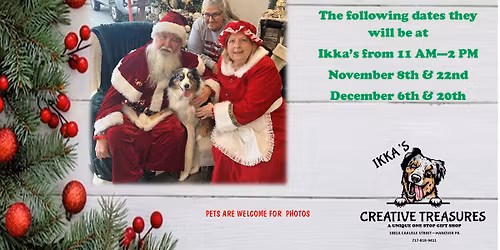 Visit with Santa and Mrs. Claus