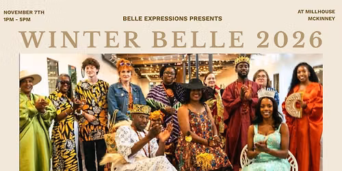 WinterBelle 2026 \u2014 A Winter Showcase Honoring Fashion, Artists, and Creative Visionaries