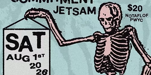 REVERSAL OF MAN + NO MAN + COMMITMENT + JETSAM
