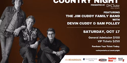 Country Night Presented by DeClute Real Estate