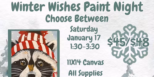 Winter Wishes Paint Night