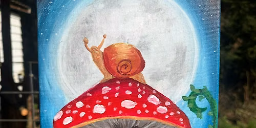 Moonlit Snail Paint-n-Sip
